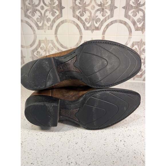 Ariat Men’s R Toe Boots Size 9.5 - Picture 7 of 8